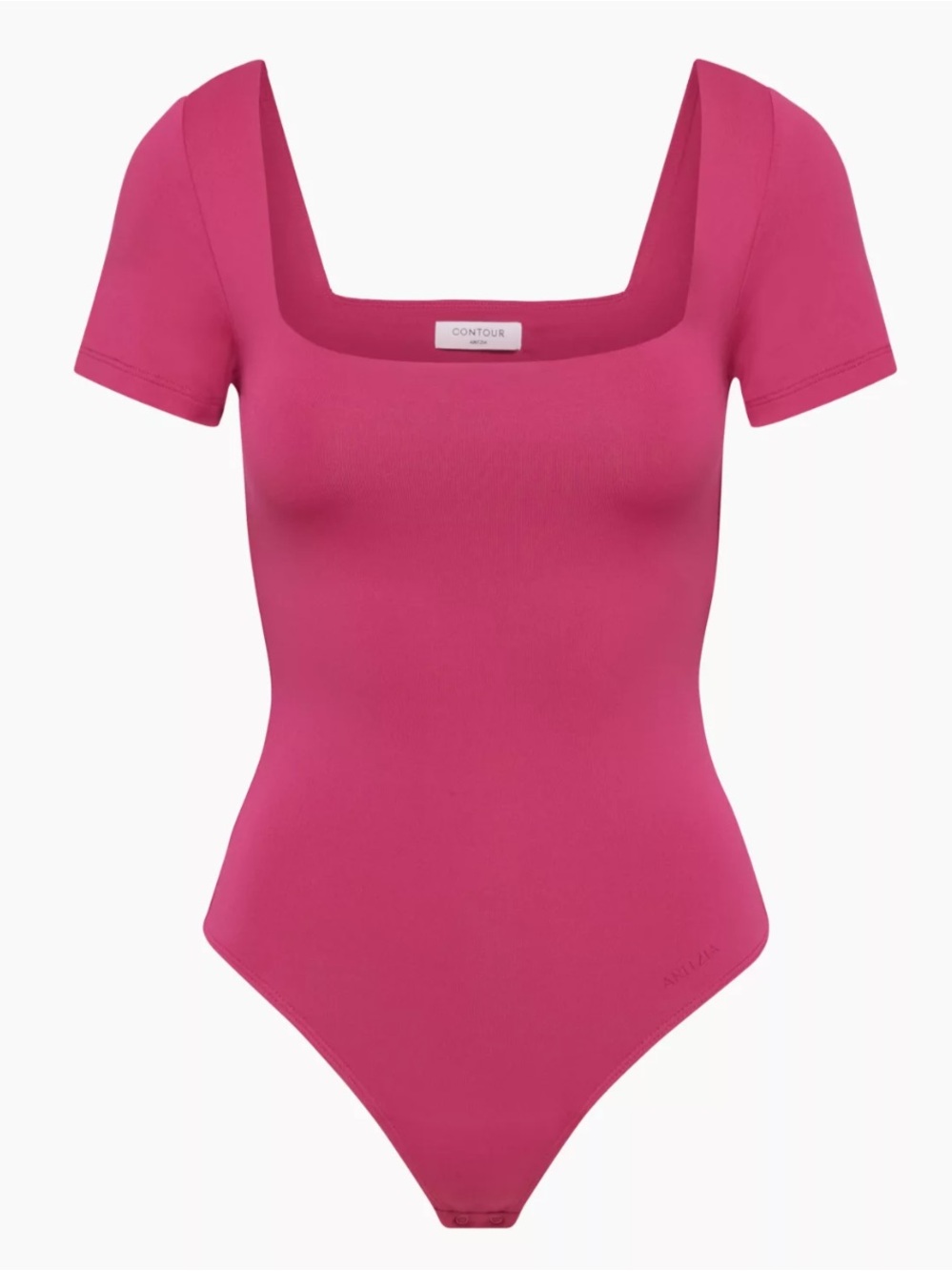 Aritzia Babaton Contour Bodysuit In Fuchsia Pink Size Small